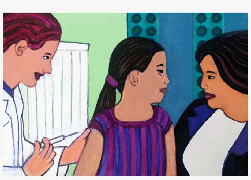 Scared Mai Lin - Conversation, transparent png #1618097