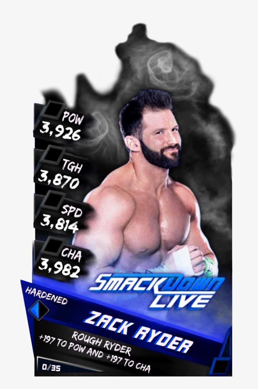 Zackryder S3 15 Summerslam17 Supercard Zackryder S4 - Wwe Supercard Hardened Cards, transparent png #1618117