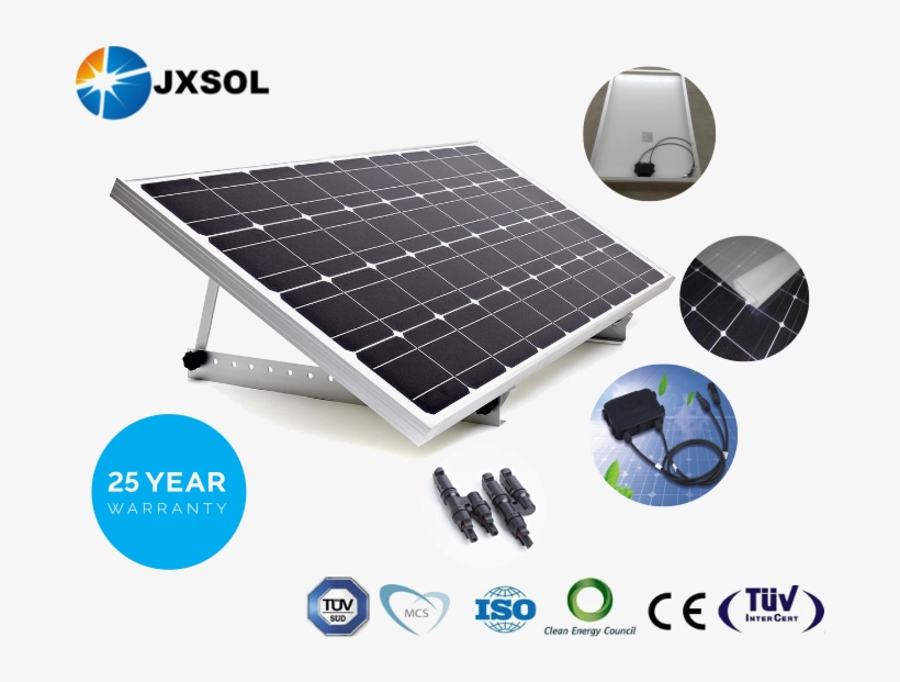 Webasto Diesel Heater 100w Mono Solar Panel Power Solar - Biard 200w Solar Panel Kit With Adjustable Frame, Controller, transparent png #1618246