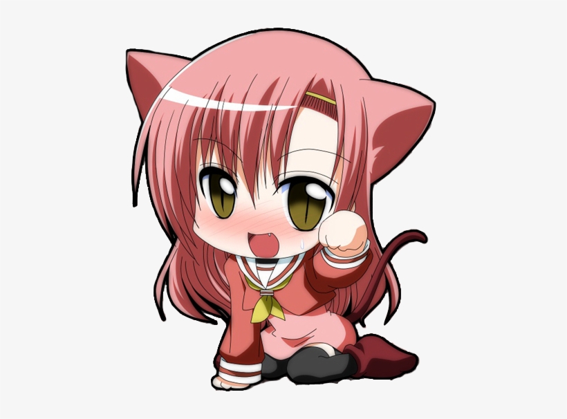 Anime Chibi Neko Png - Anime Kawaii Neko Chibi, transparent png #1618519