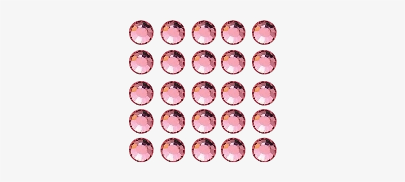 K Rhinestones Lt Pink - Lt Pink Rhinestone, transparent png #1618568