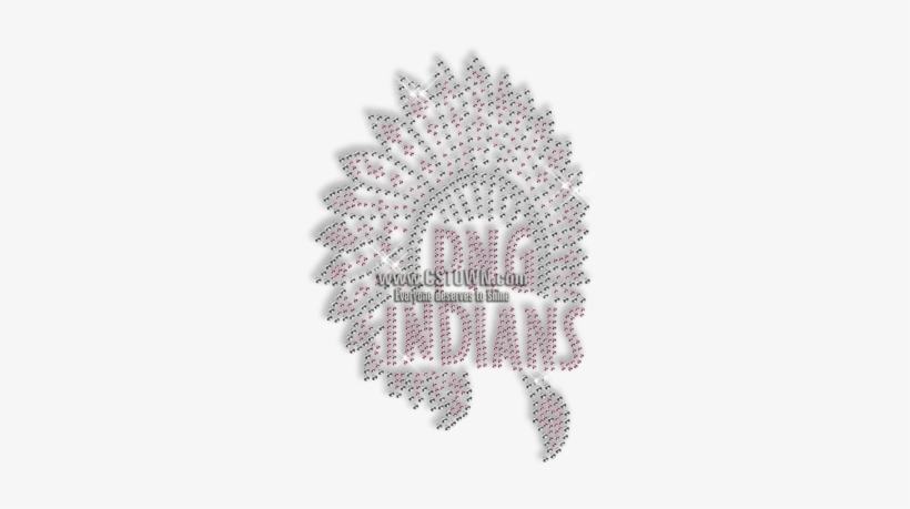Hot Sparkle Rhinestone Png Indians Iron On Transfer - Cross-stitch, transparent png #1618617