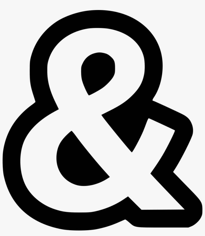 Ampersand Symbol Png - Ampersand Png, transparent png #1618941