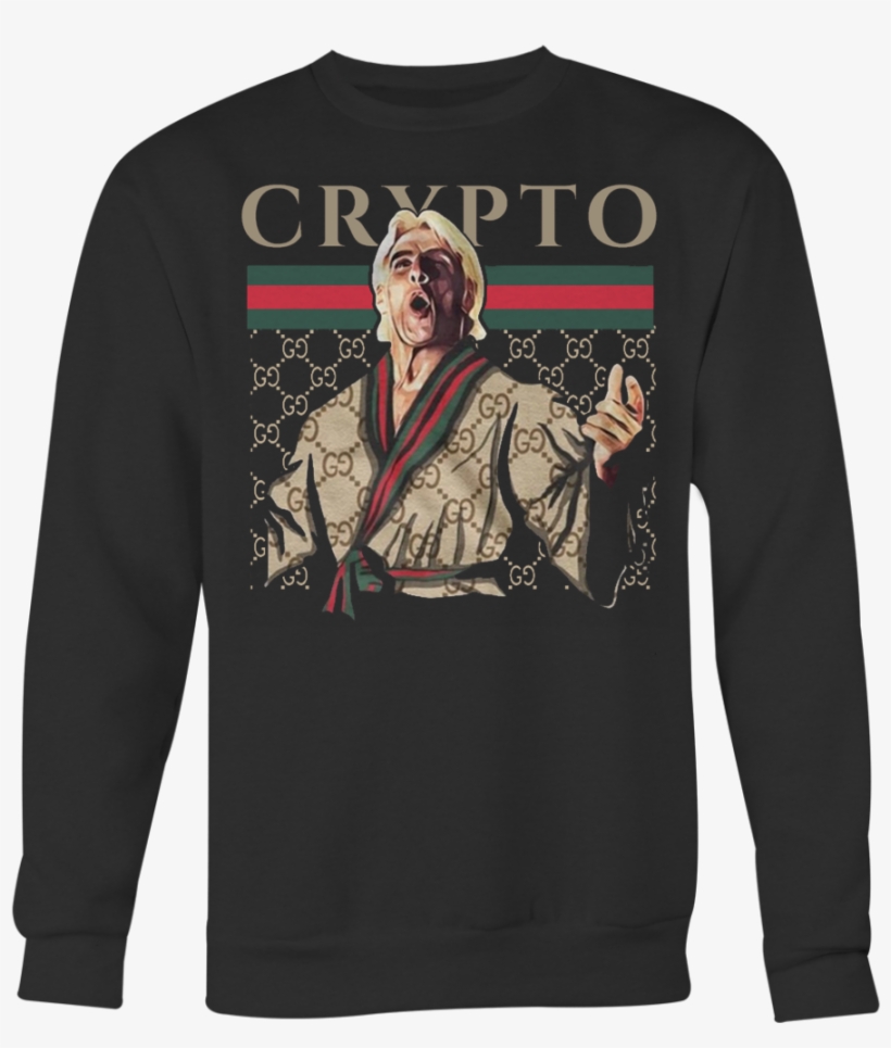 Ric Flair Crypto - Ric Flair Gucci Shirt, transparent png #1619146
