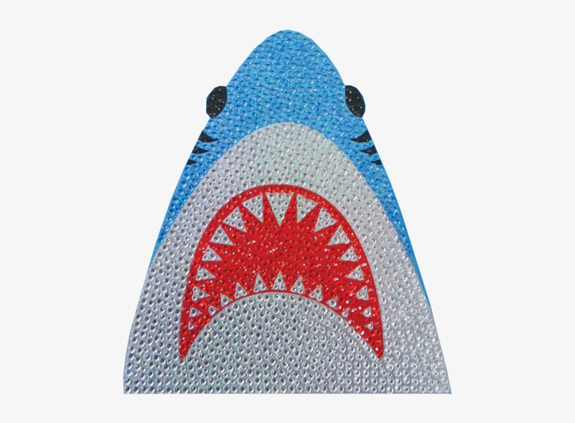 Picture Of Shark Rhinestone Decal - Decal, transparent png #1619276