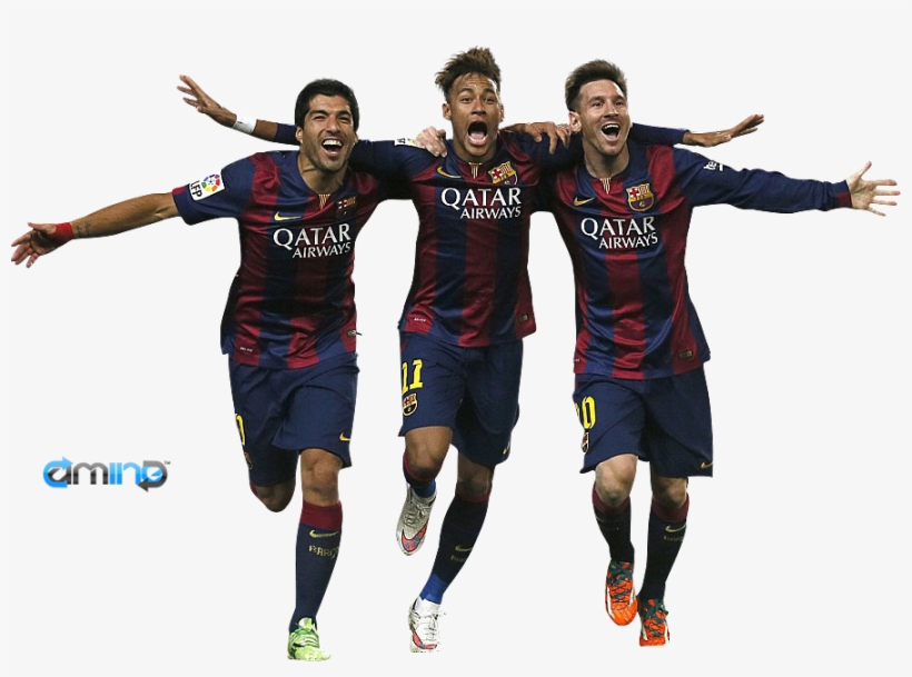 Cut By - Messi And Neymar Png, transparent png #1619450
