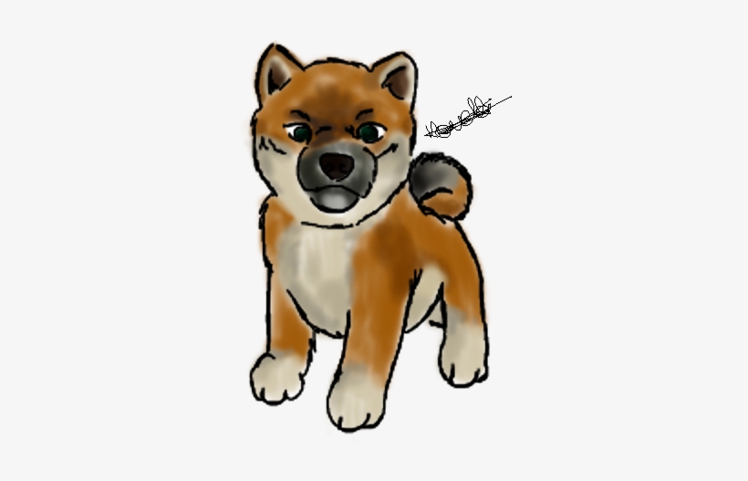 Shiba Inu Nintendogs Pour Une Amie By Asuna26-d5cocbw - Shiba Inu, transparent png #1619718