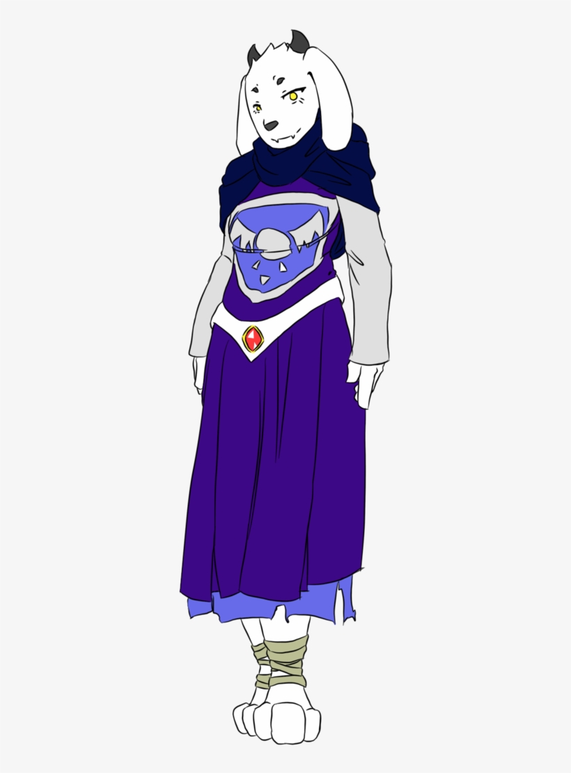 Toriel By Crossoverdude - Teen Toriel, transparent png #1620373