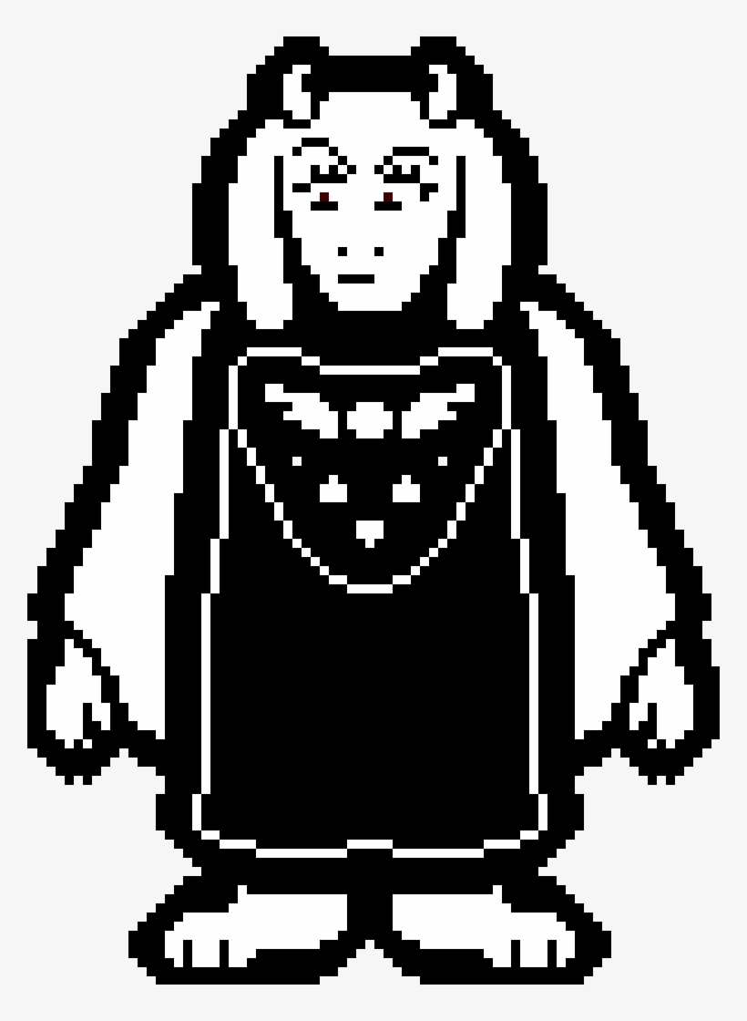 Toriel Battle Sprite Png - Undertale Toriel Battle Sprite, transparent png #1620498