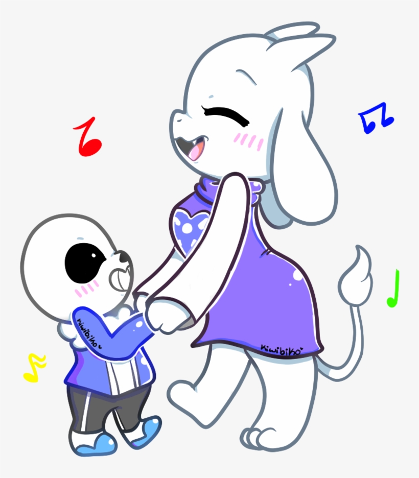 Sans X Toriel By Koniimelia On Deviantart - Sans X Toriel Fanart, transparent png #1620513