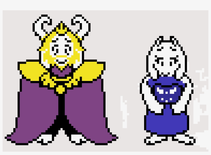 Toriel And Or Pun - Undertale Asgore Y Toriel, transparent png #1620698