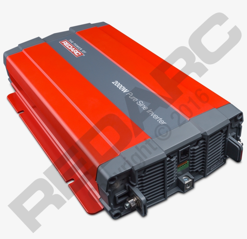 2000w 24v Pure Sine Wave Inverter - Redarc Electronics, transparent png #1620788