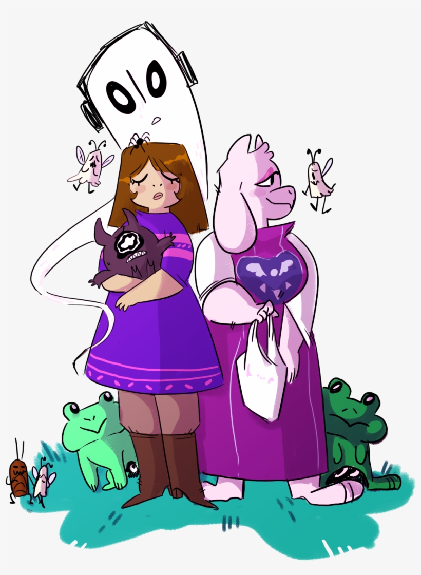 Au Where U Stay With Toriel And U Help Her Take Care - Ruins Undertale, transparent png #1620812