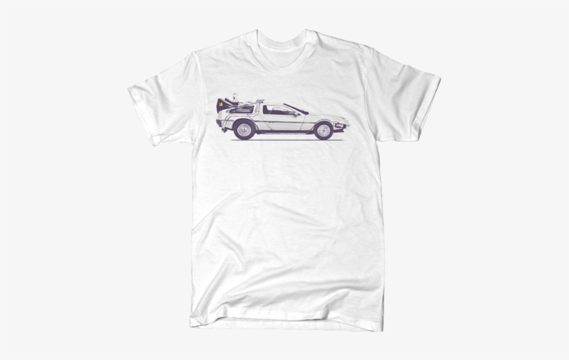 Artokingo - Delorean T Shirt, transparent png #1621015