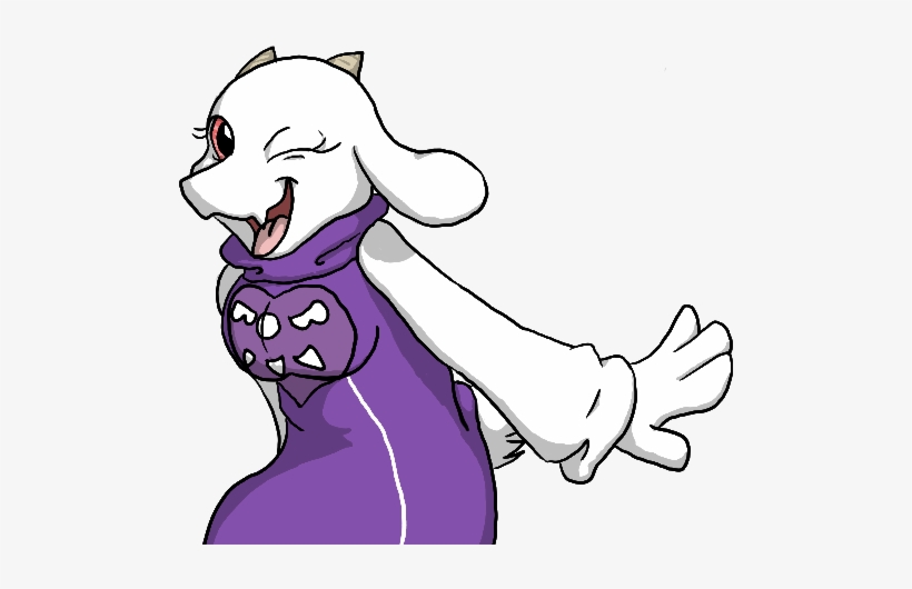 Toriel - Cartoon, transparent png #1621100
