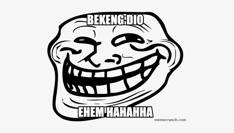 Troll Face, transparent png #1621158