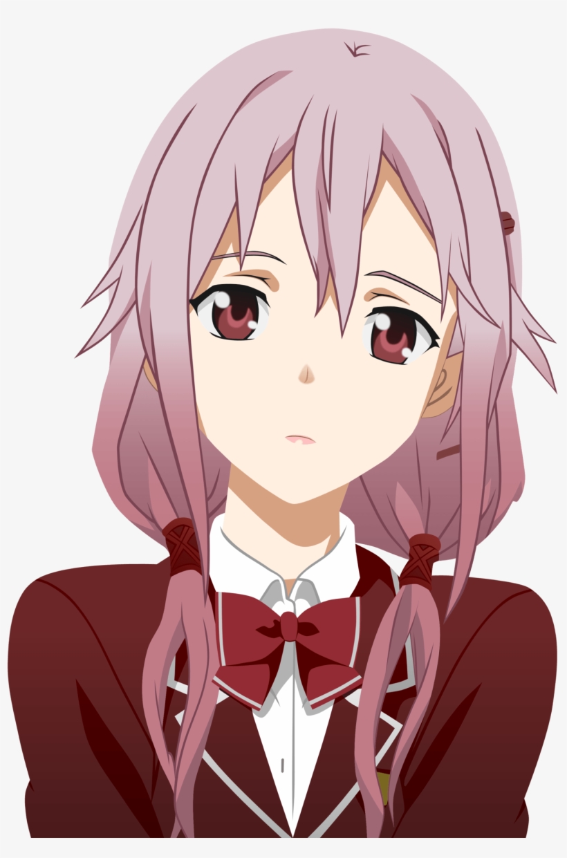 Anime Girl De A A Z Inori Yuzuriha Free Transparent Png Download Pngkey - roblox tumblr girl pelo negro