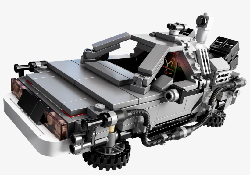 Lego 21103 Delorean Dmc-12 - Delorean Back To The Future Lego, transparent png #1621493