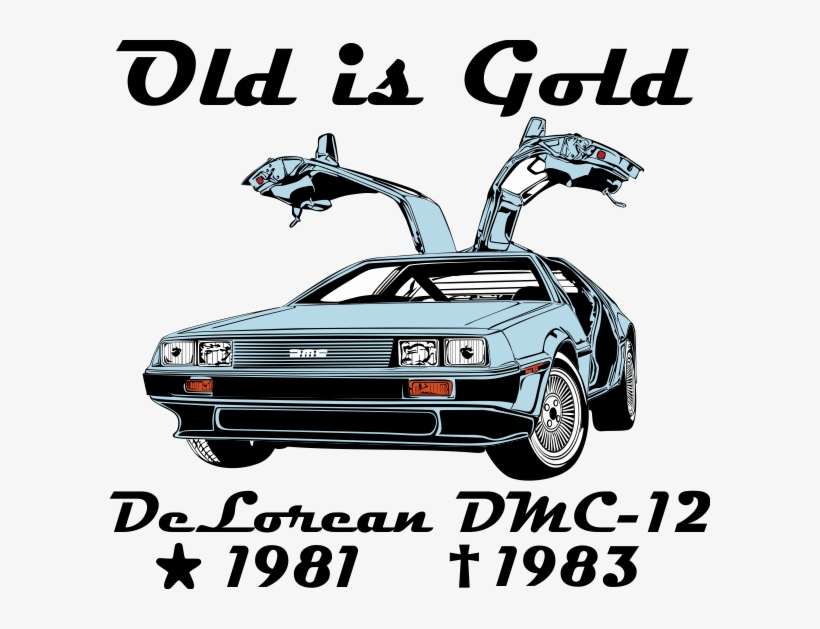 Delorean Dmc-12 "back To The Future" - Goldendoodle Mom Shower Curtain, transparent png #1621550