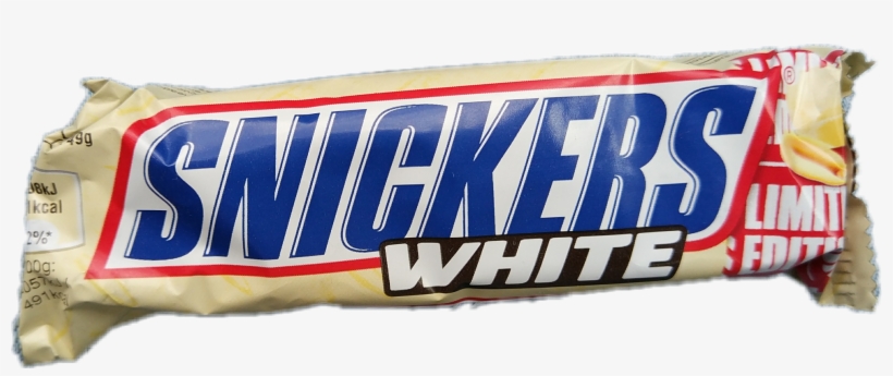 Report Abuse - Snickers Limited Edition White, transparent png #1621650
