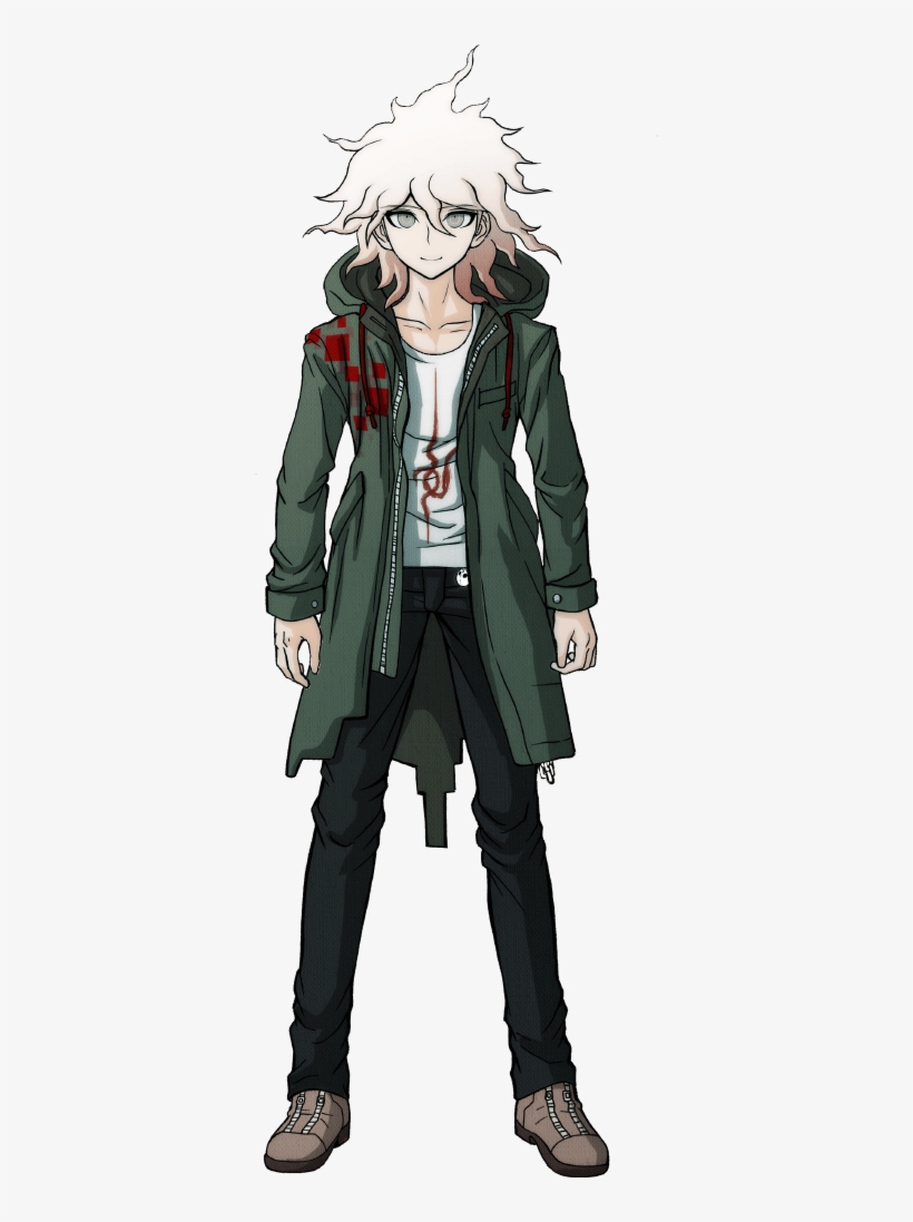 Appearance - Danganronpa Goodbye Despair Nagito, transparent png #1621652