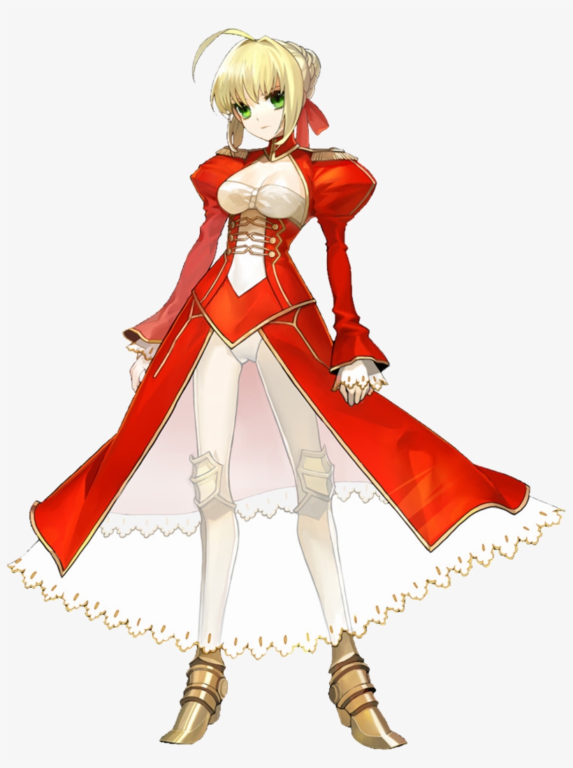 19482279 - Fate Extra Last Encore Cosplay, transparent png #1621859