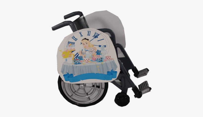 Alice In Wonderland Lookalike 2 Wheelchair Costume - Alice In Wonderland, transparent png #1621882