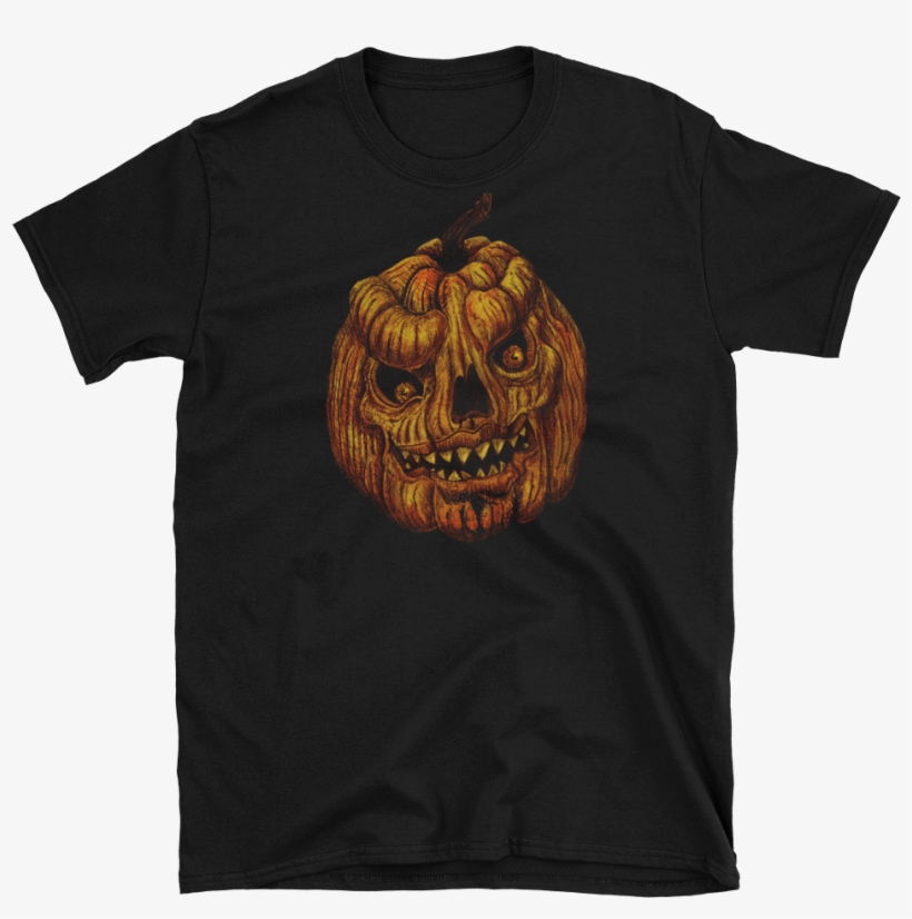 Spooky Pumpkin Halloween Black T Shirt $16 - Mud Will Wash Of But The Memories Will Last A Lifetime, transparent png #1622024