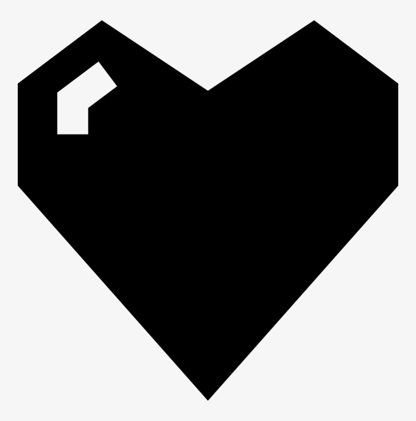 Pictogram 8-bit Color Drawing Black And White 8bit - Heart Pictogram, transparent png #1622207