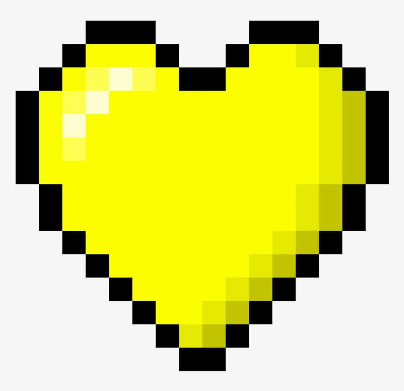 8 Bit Heart - Black And White Pixel Heart, transparent png #1622232
