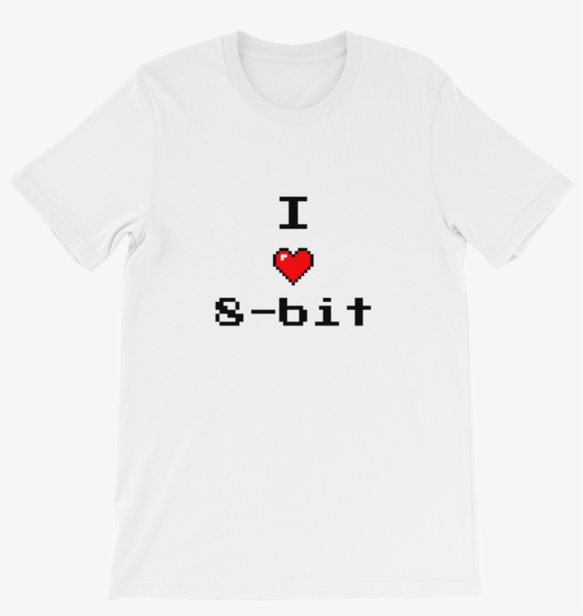 I Heart 8 Bit Tee - Red Wine, transparent png #1622378