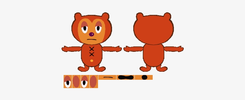 I'll Have A Chocolate Frosty And A Cherry - Parappa The Rapper Bear, transparent png #1622452