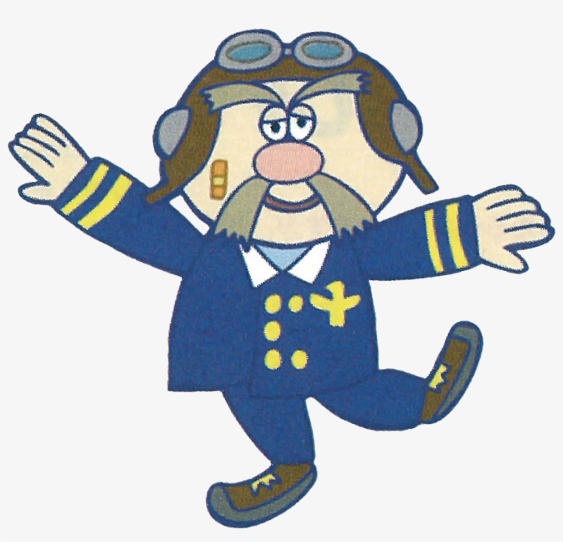 Captain Fussenpepper - Cartoon, transparent png #1622481