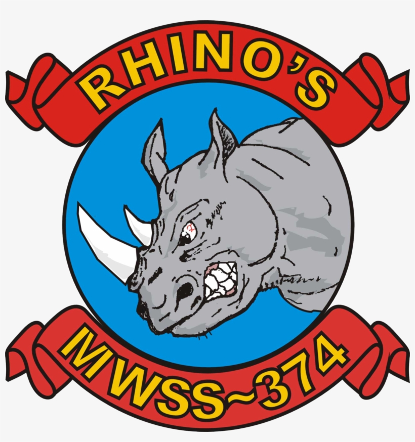 Mwss 374 Rhinos, transparent png #1622721