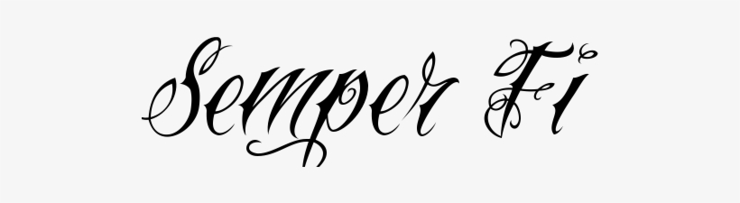 Fi tattoo semper Semper Fi