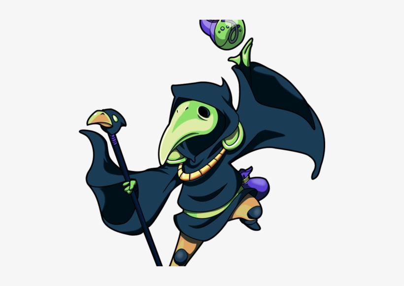 The Plague Doctor - Shovel Knight Plague Knight Body Swap, transparent png #1622917