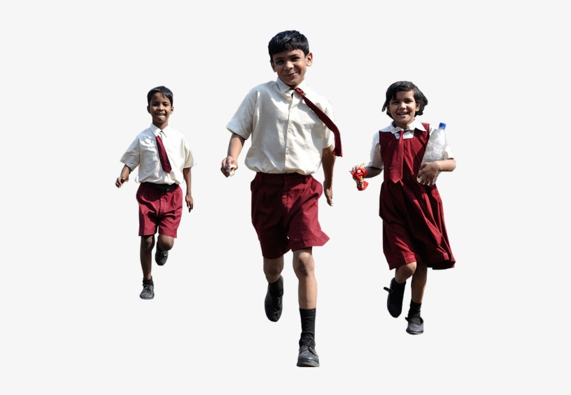 Learning & Fun - School Children In Uniform Png, transparent png #1622970