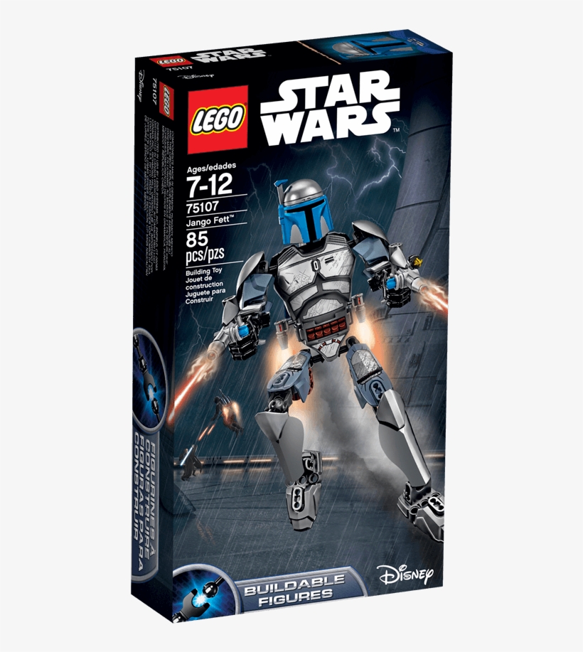 Jango Fett - Lego Star Wars 75107 Jango Fett, transparent png #1623290