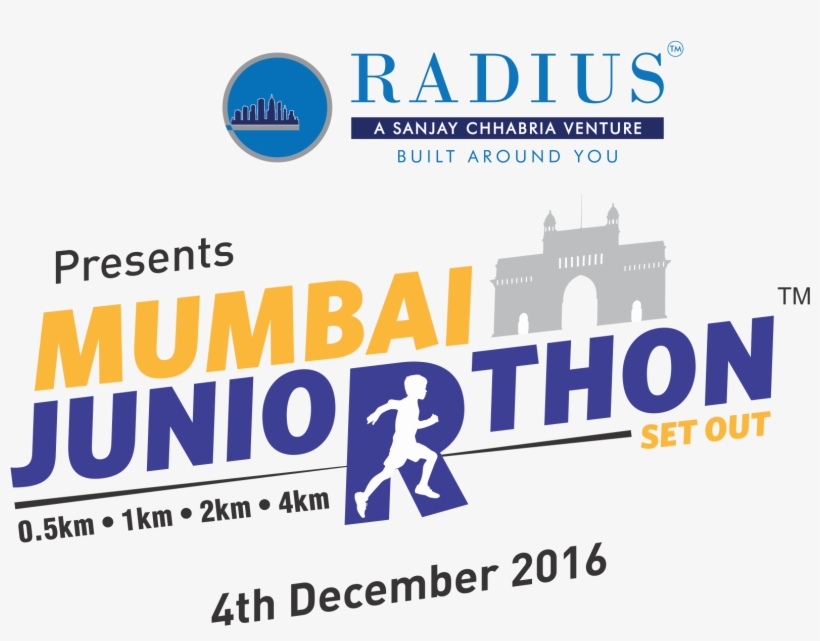 The Mumbai Juniorthon Is The First Ever Annual Running - Mumbai Juniorthon Logo, transparent png #1623450