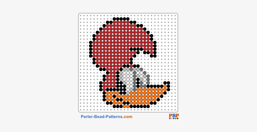 Perler Bead Pattern Woody Woodpecker - Hama Beads Mario Kart, transparent png #1623692
