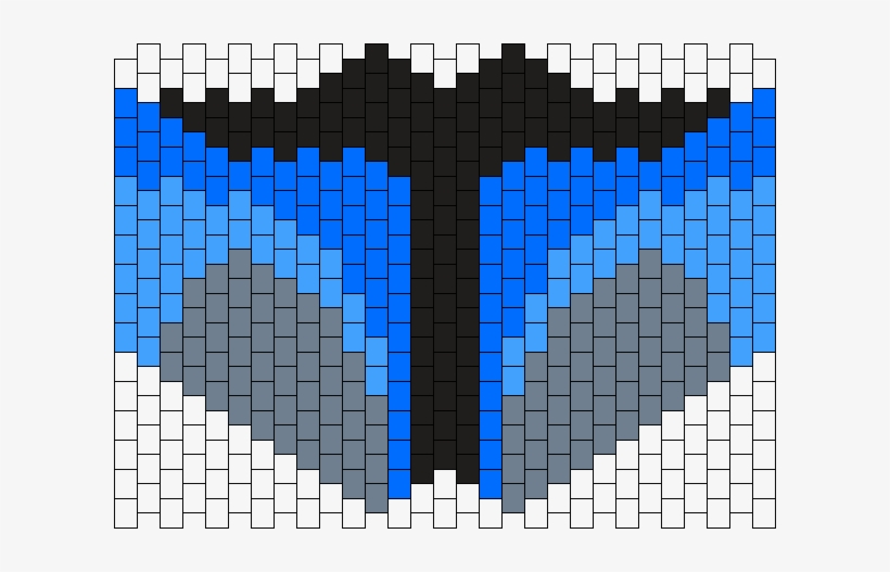 Jango Fett Mask Bead Pattern - Kandi Mask Patterns Anime - Free ...