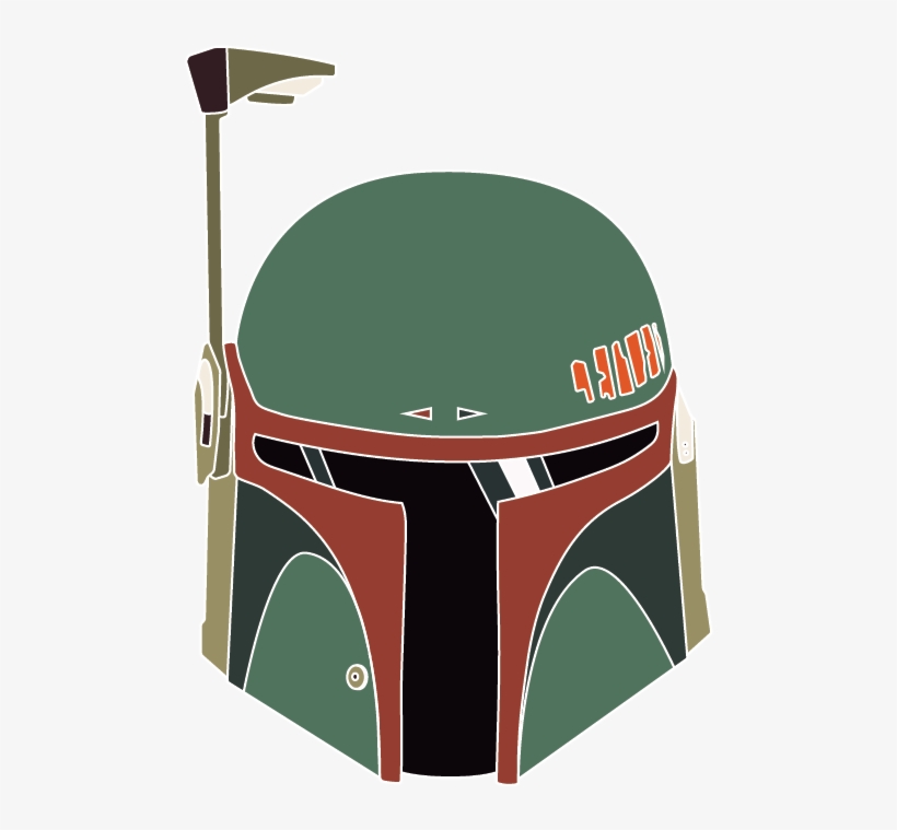 I Draw The Lines And Lines Are What I Draw - Boba Fett Clip Art.