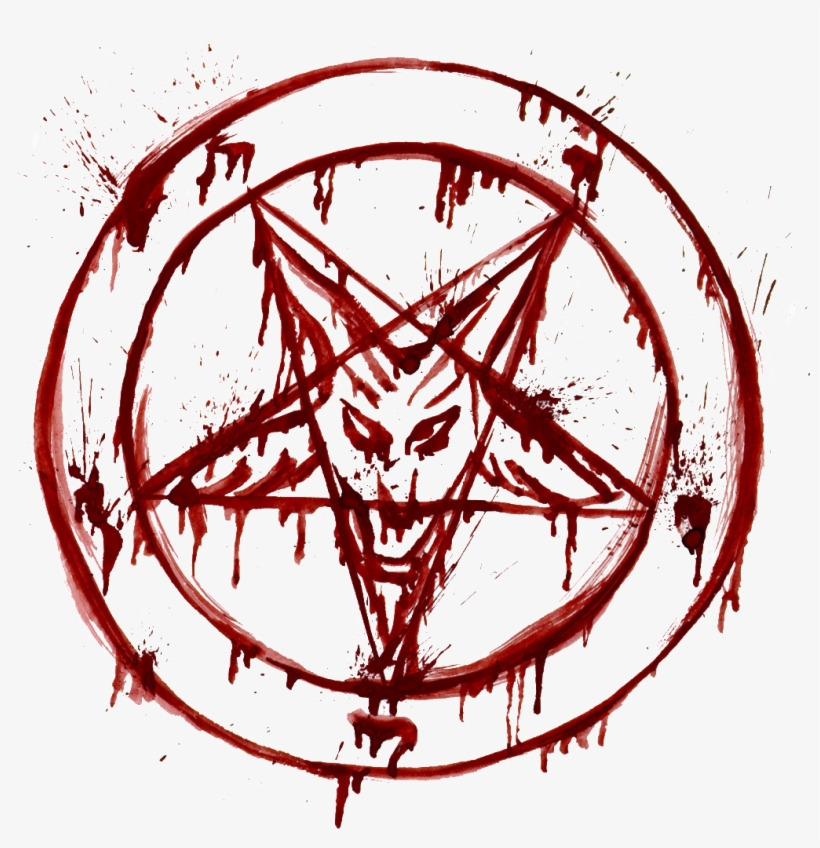 Satan - Baphomet Baphomet Tile Coaster, transparent png #1623791