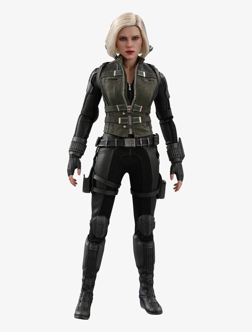 02" Marvel Sixth Scale Figure Black Widow - Hot Toys Black Widow Infinity War, transparent png #1623798