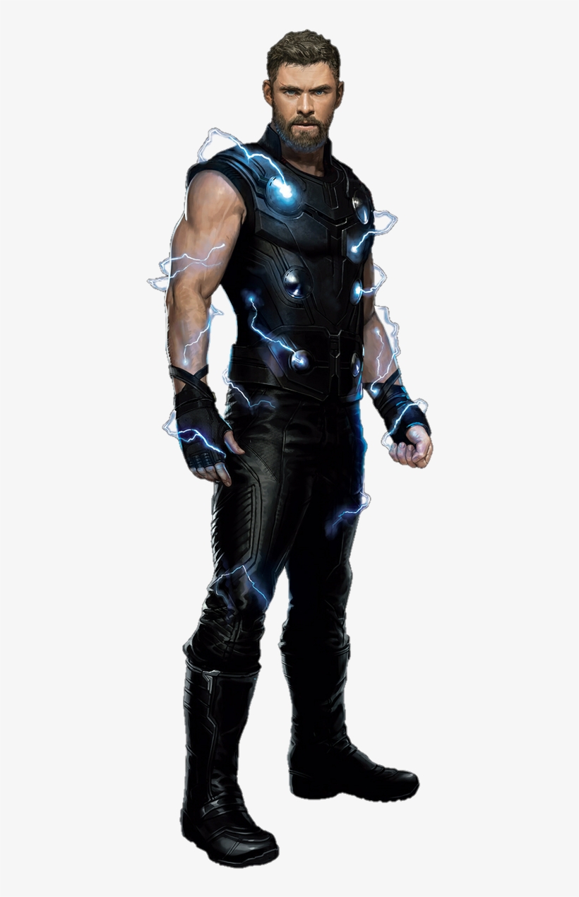 Avengers Infinity War Thor Png By Https - Thor Infinity War Drawing, transparent png #1623840