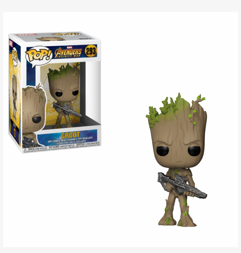 Infinity War - Pop Groot, transparent png #1623956