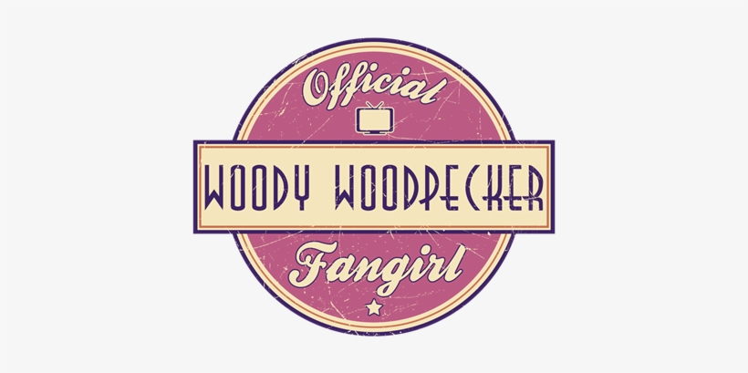 Woody Woodpecker - Official Ncis: Los Angeles Fangirl Square Sticker, transparent png #1624075