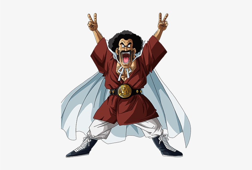 Hercule Satan Dumb Face Png - Dragon Ball Dokkan Battle Hercule, transparent png #1624107