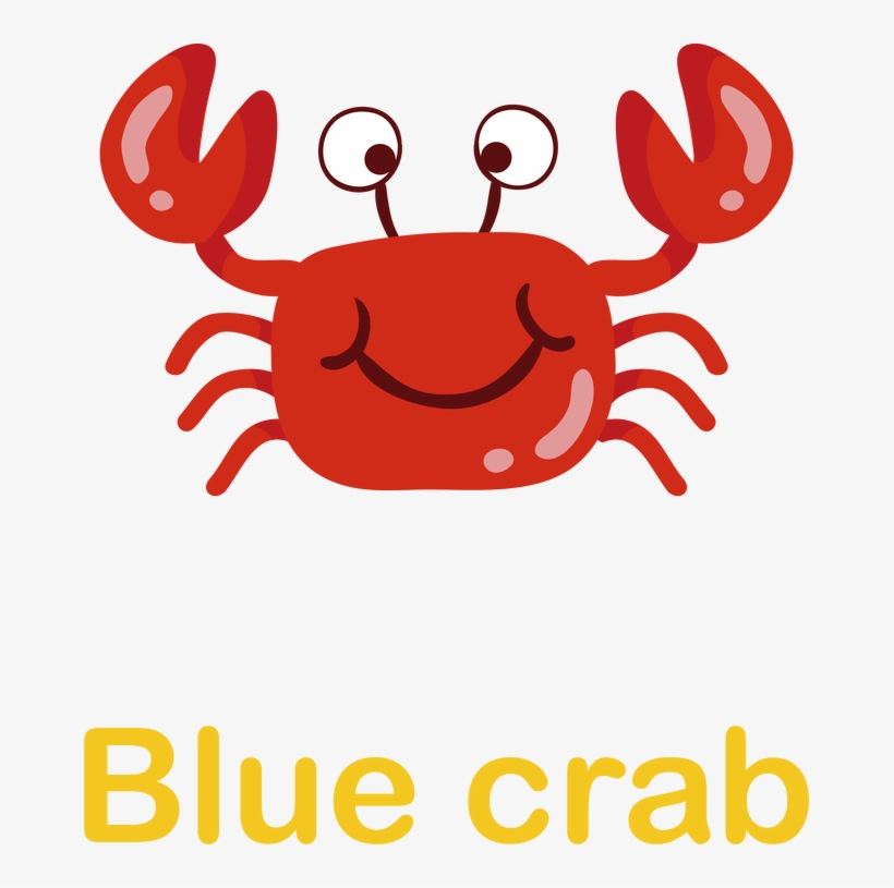 Crab Vector Png Best For Food Clip - Crab, transparent png #1624156