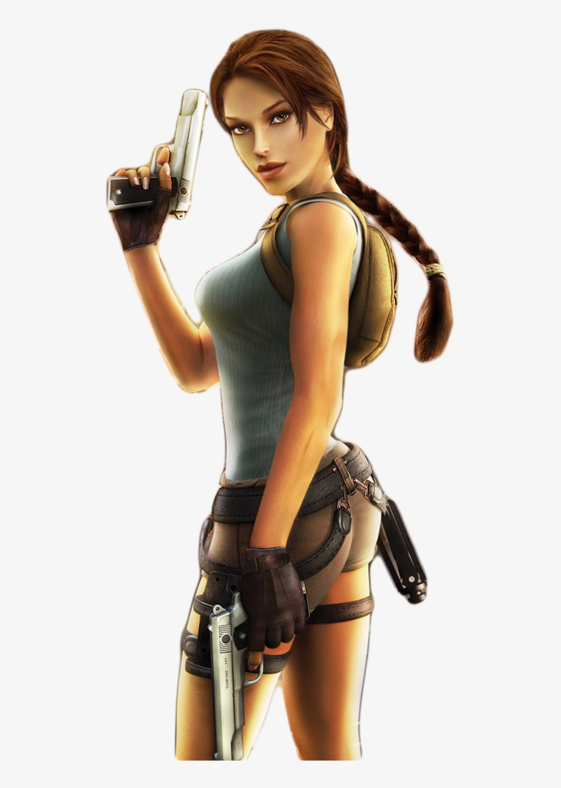 Lara Croft - Free Running [psp Game], transparent png #1624304